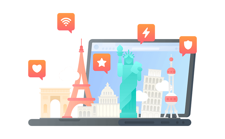 在列支教士登连接到中国的加速器 - 返华VPN