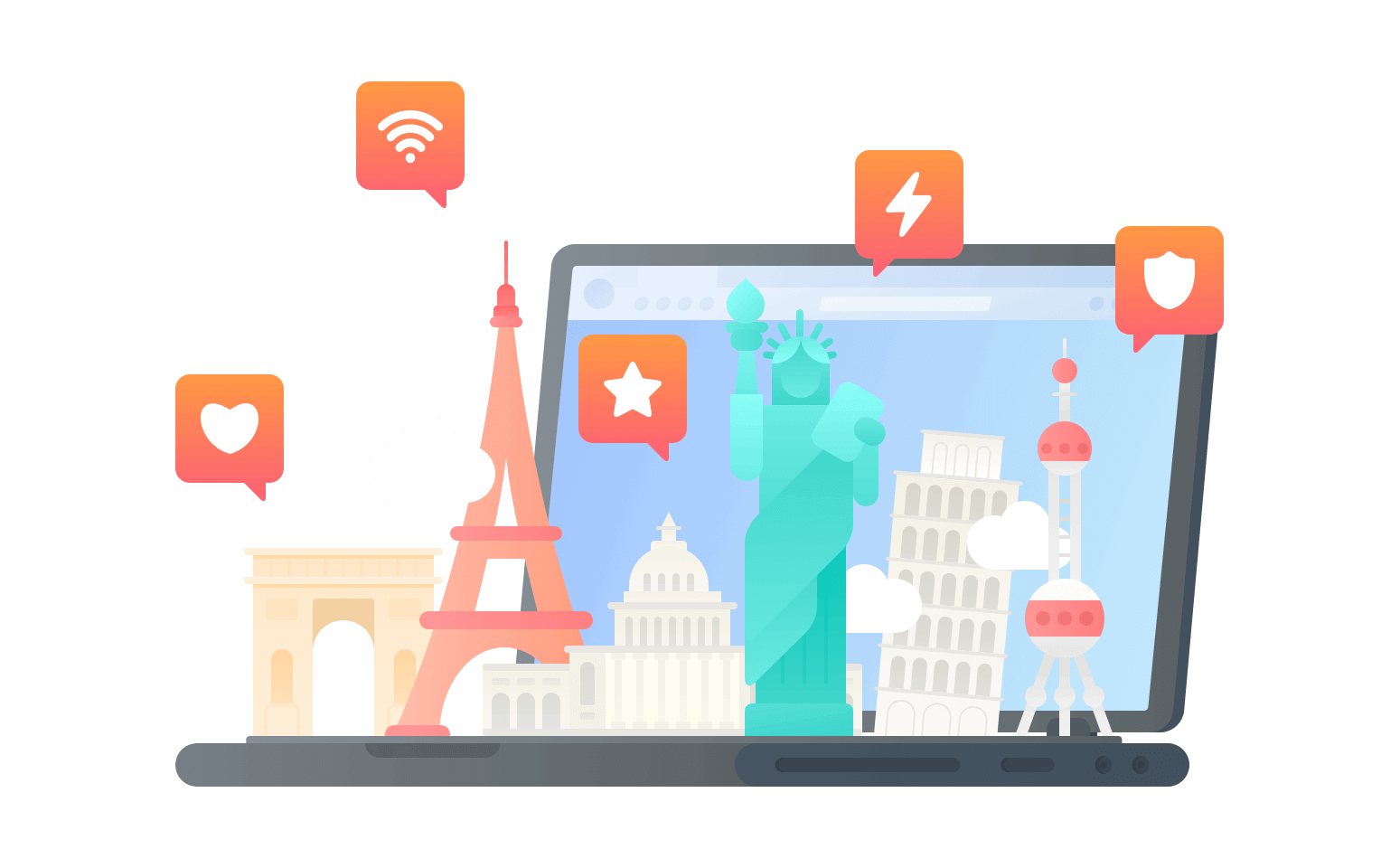 在列支教士登连接到中国的加速器 - 返华VPN